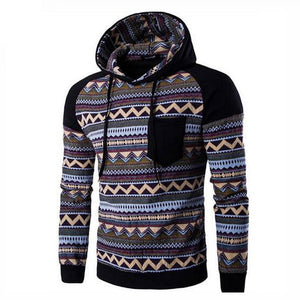 Quilt Pullover Hoodie