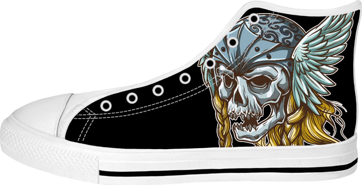 Viking Skull High Tops