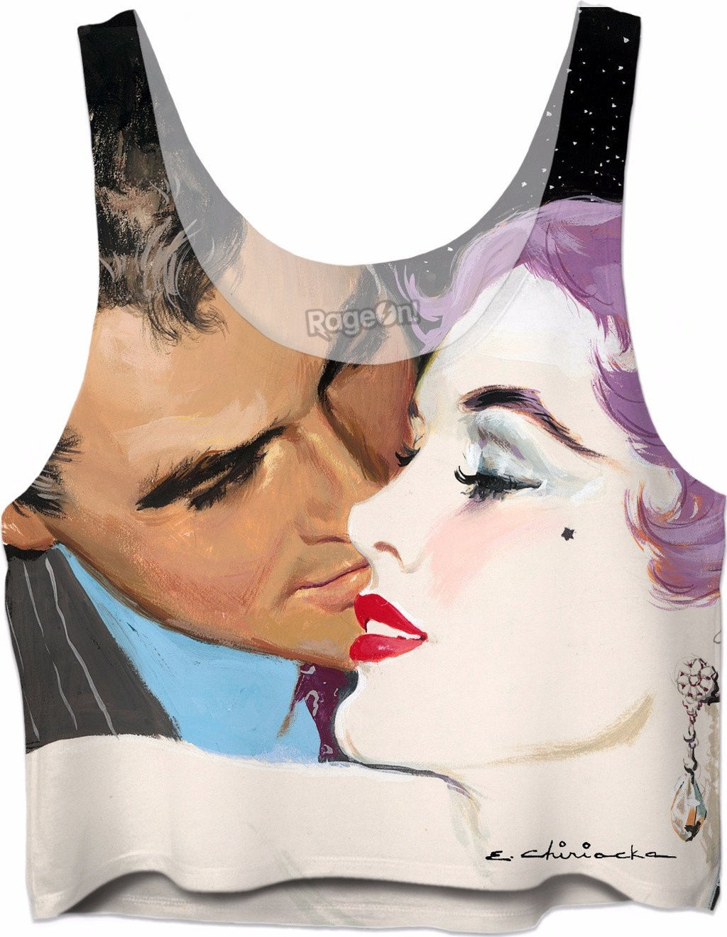 The Blurred Killer Crop Top