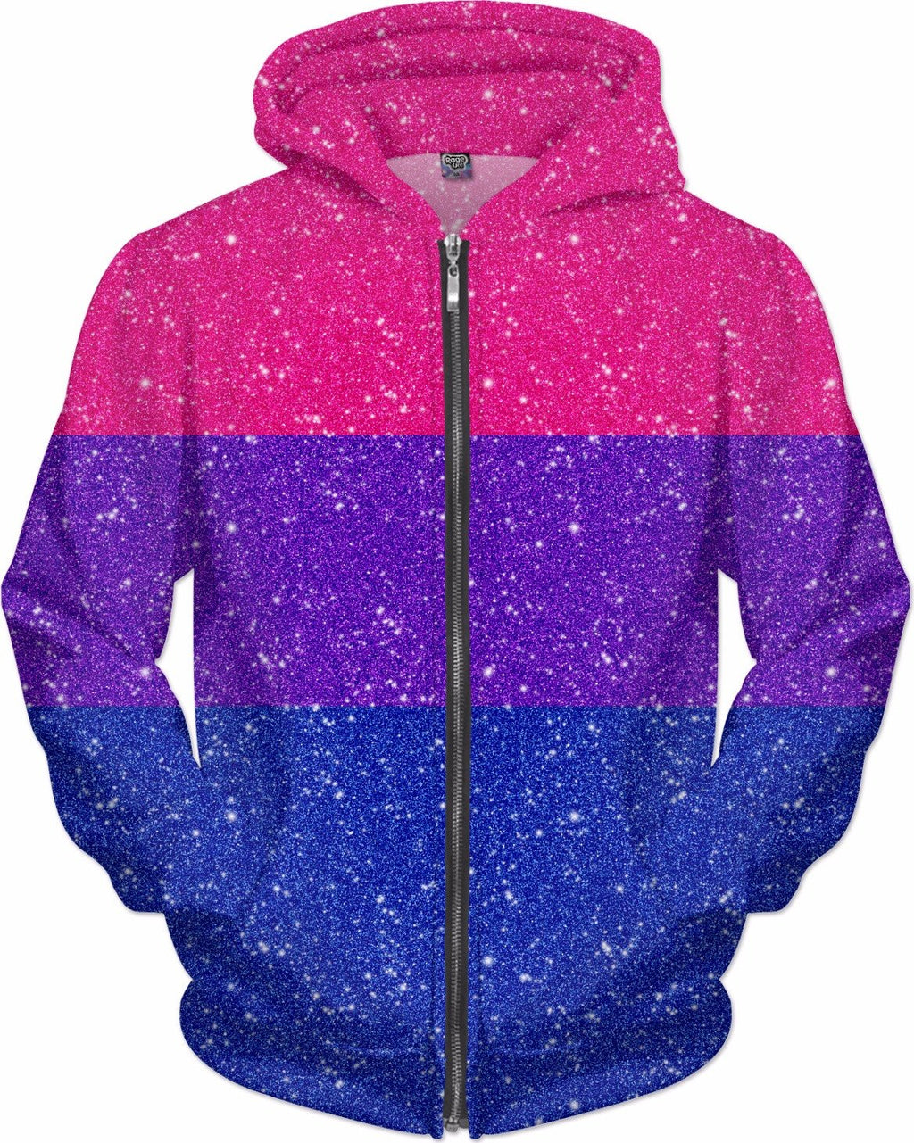 Glitter Bisexual Pride Flag