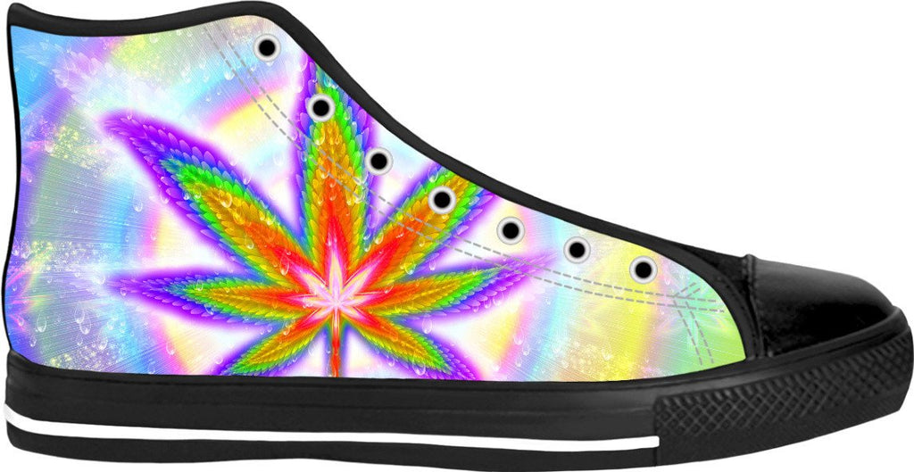 Cannabliss Black High Tops