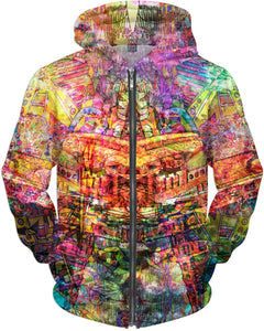 Neon Space Blaster Hoodie