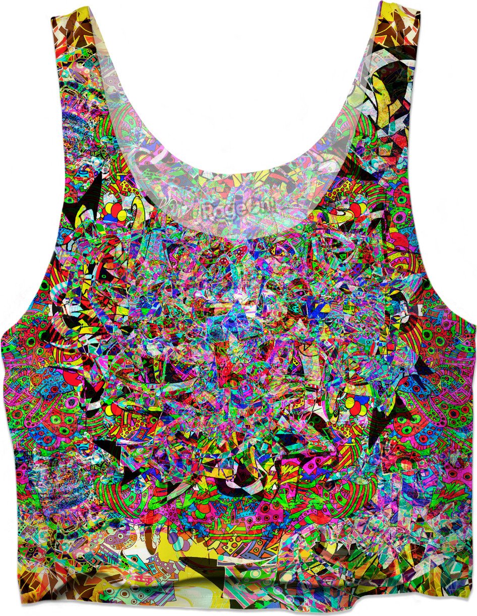 Dance Like There Was No Yesterday Crop Top