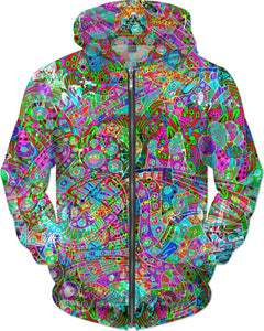 Hyperdimensional Wind Hoodie