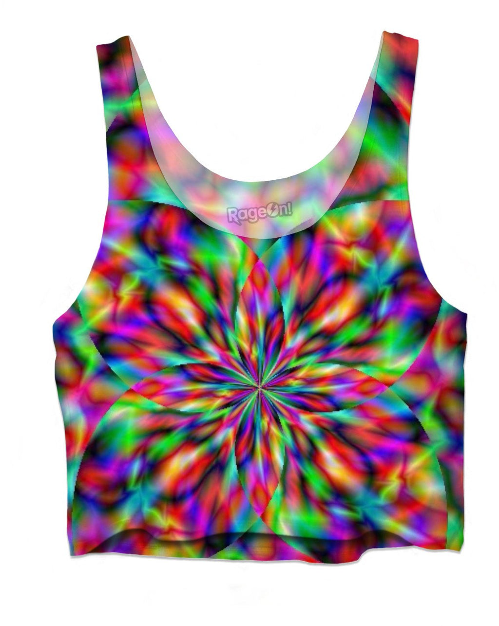 Rainbow Of Life Crop Top