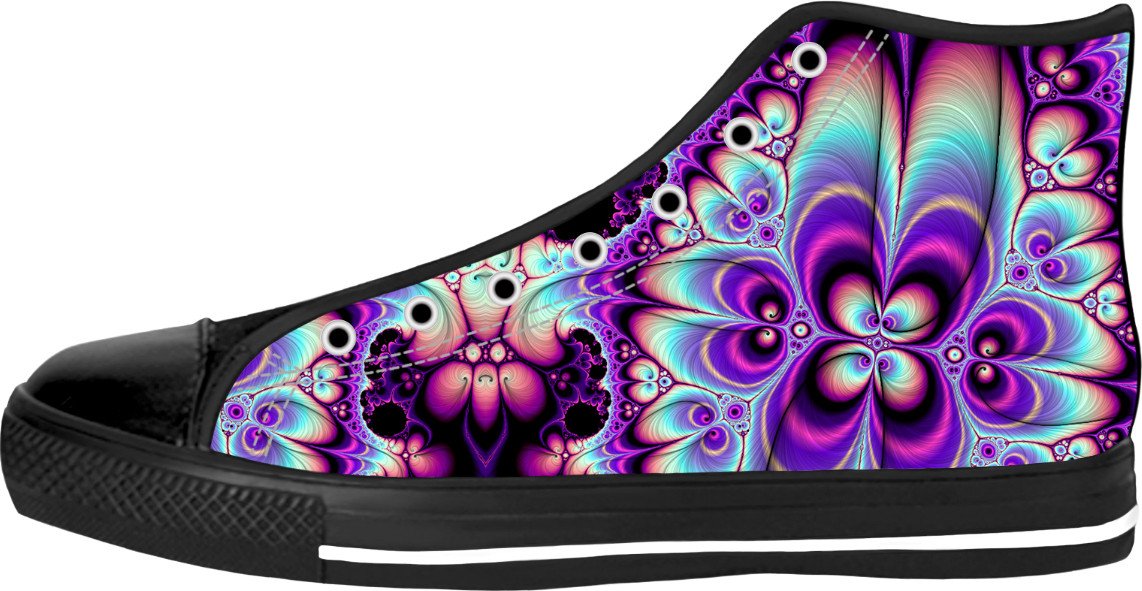 Purple Trip High Tops Sneakers