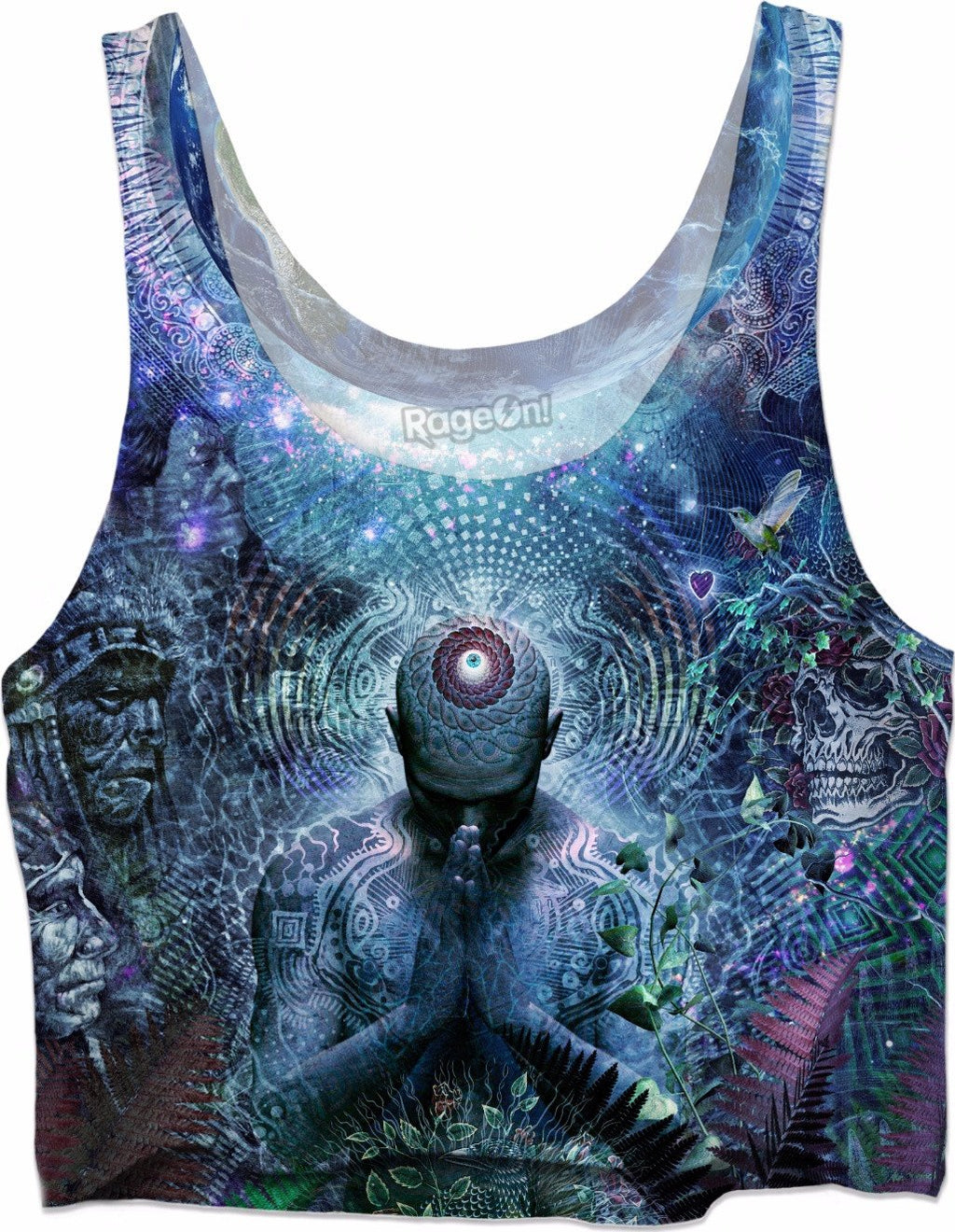 Gratitude For The Earth And Sky - Crop Top