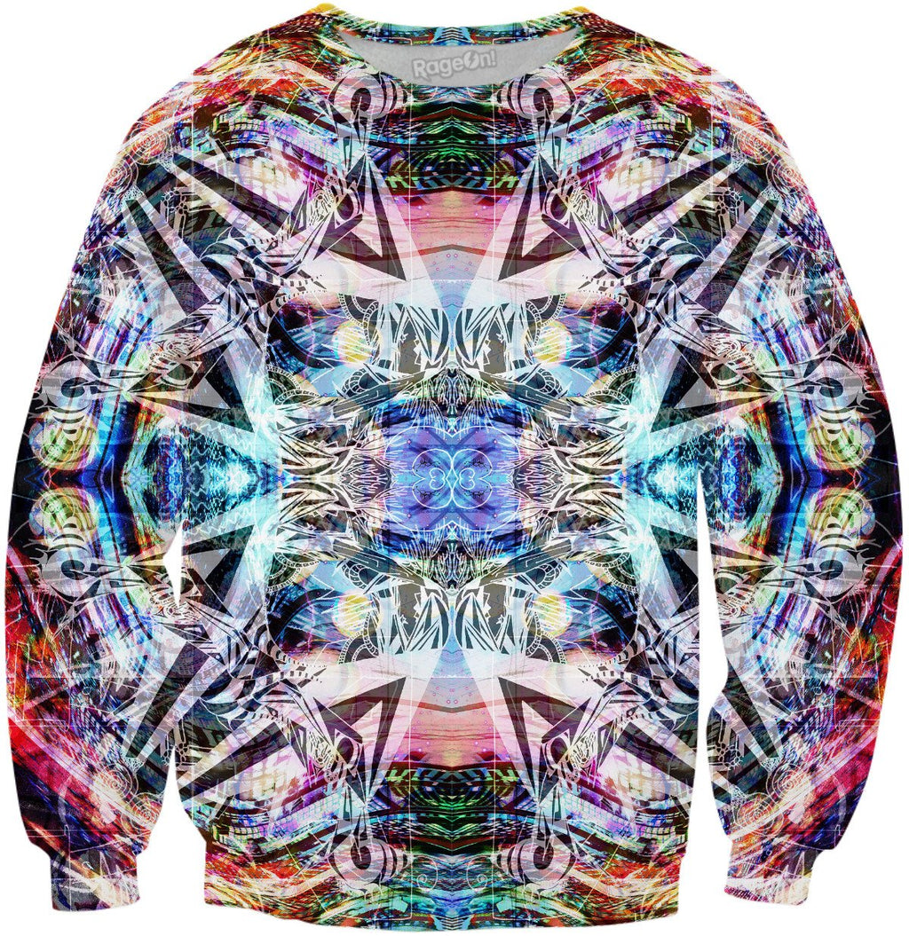 Come Closer White Star Sweatshirt