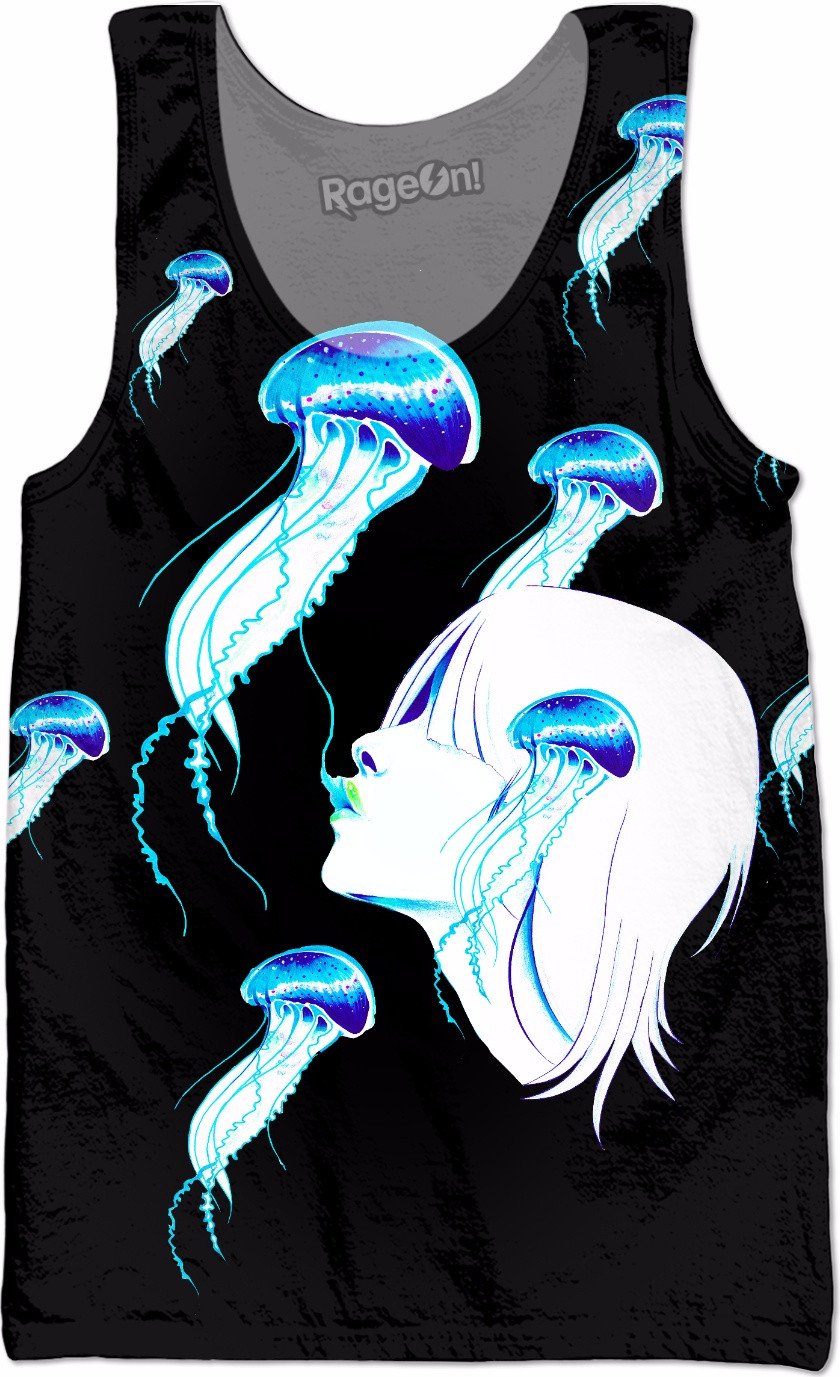 Jelly Fish Classic Fit Tank Top