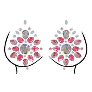 Glitter Gem Breast Stickers