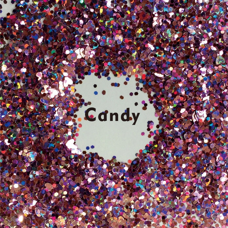 GL07 one pack of Candy Color Face Body Festival Glitter