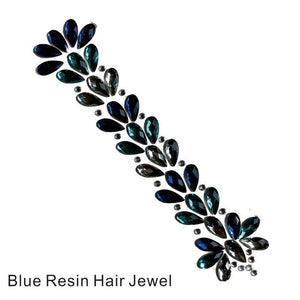 HJ01  1Pc  Resin  Glitter Joy Hair Jewel