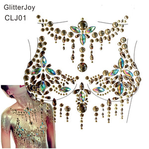 CLJ01  1Pc  Rhinestone Cluster Jewels