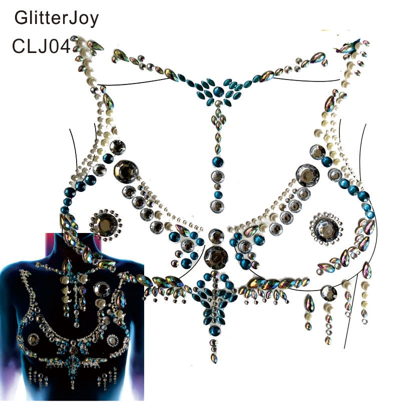 CLJ04  1Pc  Chest Jewel