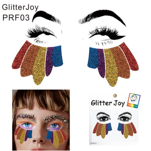 PRF03  1Pc  Under Eye Colorful Rainbow Pride