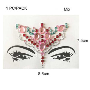 BFG36  1Pc  Gypsy Style Boho Forehead Bindi  Face Jewel